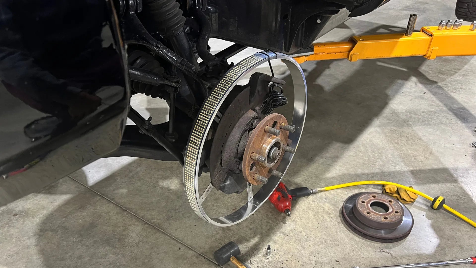 Wheel Light Installation